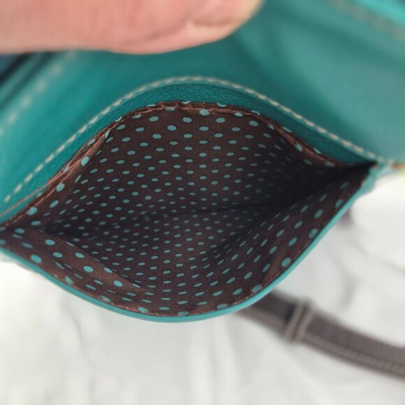 Chala Sweet Messenger Crossbody Shoulder Bag with Camper Embellishment. - Picture 13 of 16